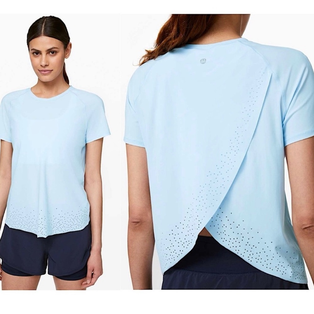 Lululemon Quick Pace Short Sleeve
Fuchsia Black